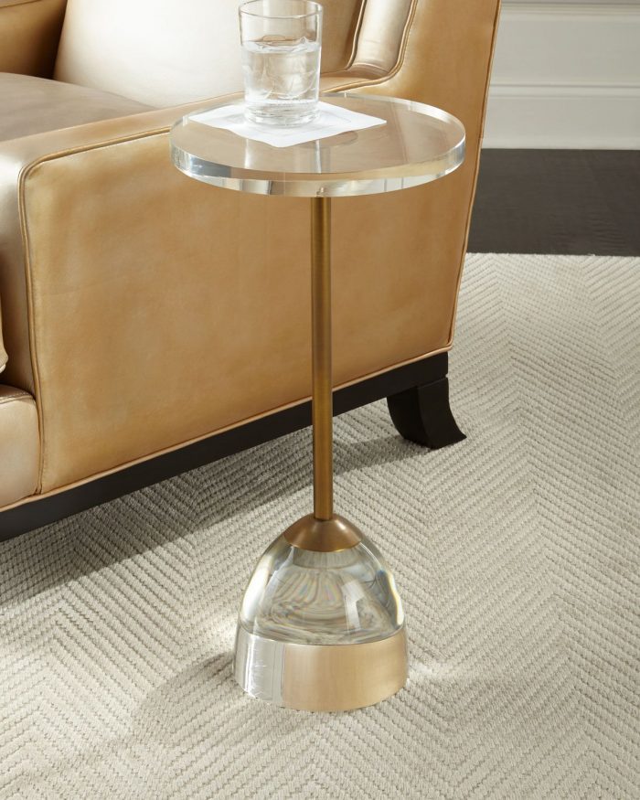 Acrylic Martini Side Table