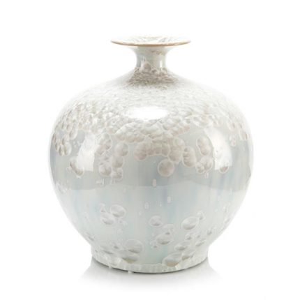 Winter White Jewel Vase