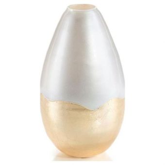 Golden Cloud Glass Vase