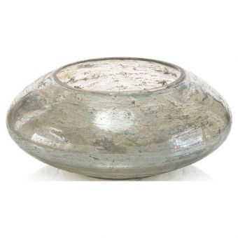 Glass Bowl in Green Luster