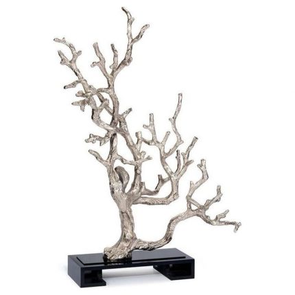 Branch Sculpture in Silver
