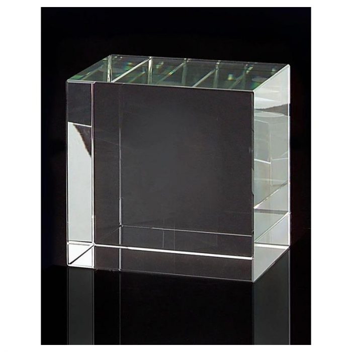 John Richard Optical Glass Display Stand - Cube