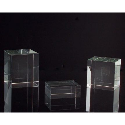 John Richard Optical Glass Display Stand - Cube