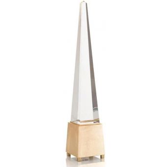 Lighted Crystal Spire - 30.25"