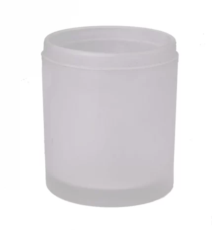 REPLACEMENT GLASS ROUND COTTONBALL JAR