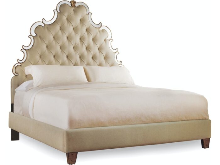 Sanctuary King Tufted Bed - Bling