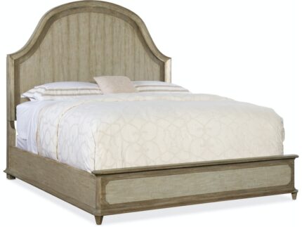 Alfresco Lauro King Panel Bed with Metal